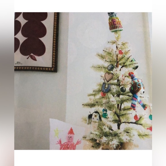 Anthro Deck The Halls Monogram Ornament D - Picture 4 of 4